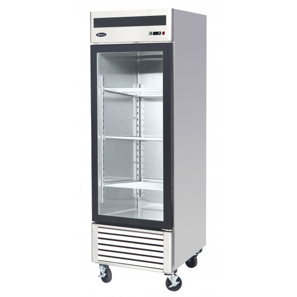 Single Door Refrigerated Frezzer Commercial Refrigerator For